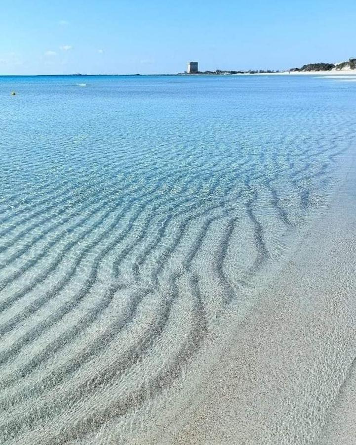 "Super" Caratteristico Con Volta A Stella A Torre Lapillo A 80 Metri Dalla Spiaggia Casa Daniela, Navetta Per L'Aereporto Gratuita 빌라 외부 사진