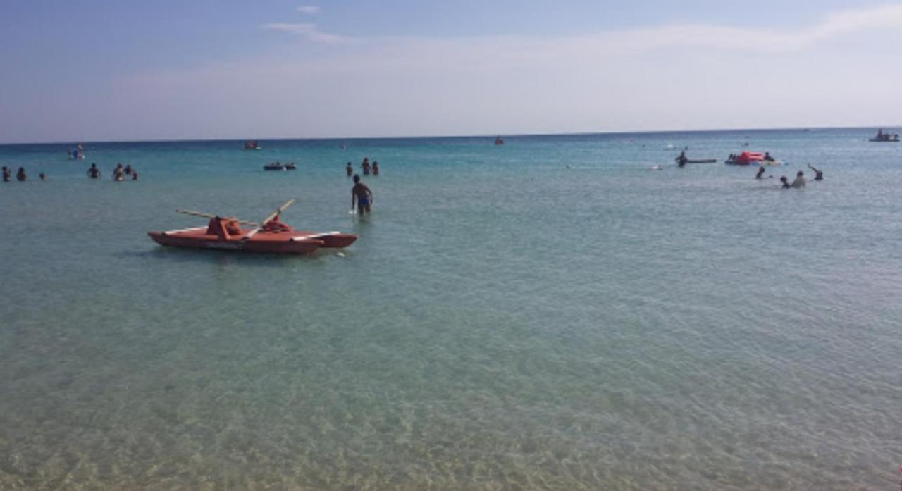 "Super" Caratteristico Con Volta A Stella A Torre Lapillo A 80 Metri Dalla Spiaggia Casa Daniela, Navetta Per L'Aereporto Gratuita 빌라 외부 사진